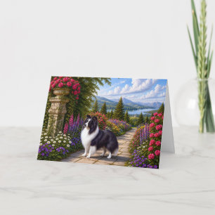 Renaissance Shetland Sheepdog Leere Karte