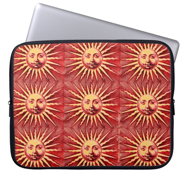 Renaissance Sunshine Laptop Sleeve (Vorderseite)