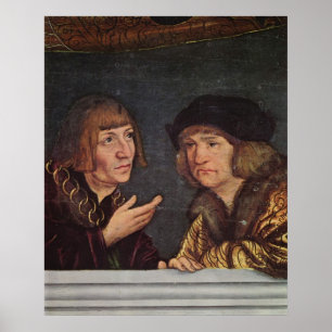 Renaissance-Szene Poster