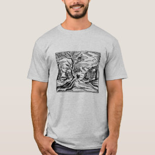 Renaissance-Tauben in Baumäffchen T-Shirt