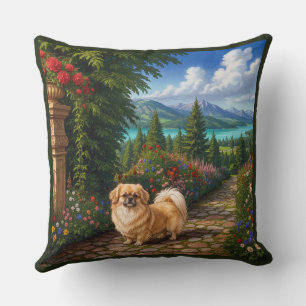 Renaissance Tibetan Spaniel Kissen