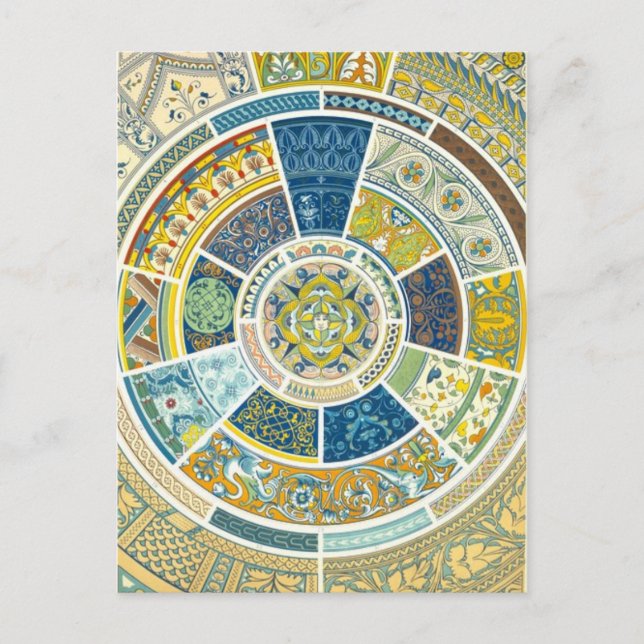 Renaissance-Töpferwaren Postkarte (Vorderseite)