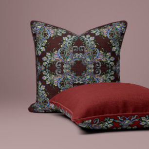 Renaissance-Verziertes Kissen - Rich Brown