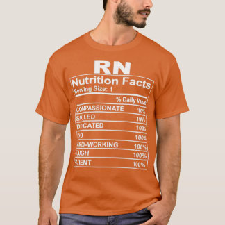 renal nurse nurtition label T-Shirt