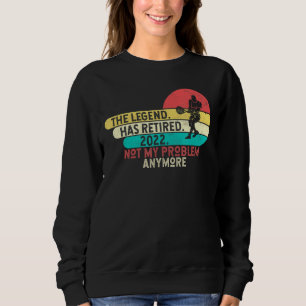 Renault 2022 The Legend hat das Ruhestand Hum Sweatshirt