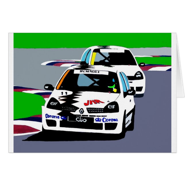 Renault Clio-Rennwagen (Vorderseite (Horizontal))