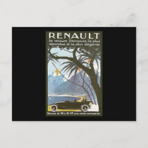 Renault Postkarte