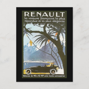 Renault Postkarte