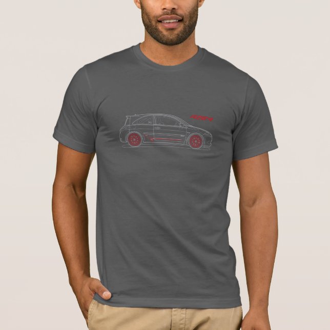 RenaultSport Megane R26.R Dunkler T - Shirt (Vorderseite)