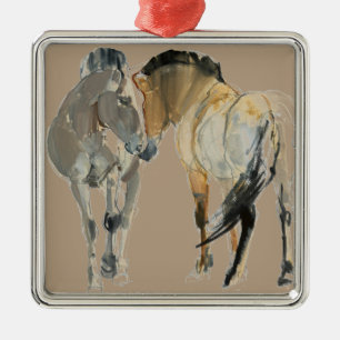 Rencontre Silbernes Ornament