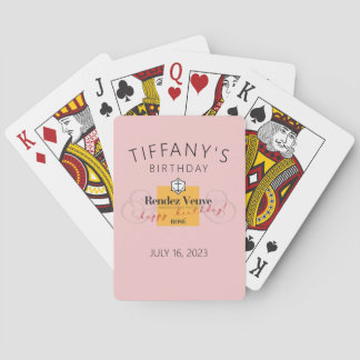 Rendez Veuve Playing Cards Gastgeschenk Spielkarten
