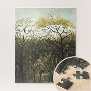 Rendezvous im Wald, Henri Rousseau Puzzle