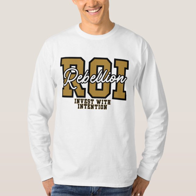 Renditeaufschwung investiert mit Intention Wealth  T-Shirt (Vorderseite)