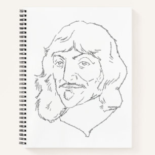Rene Descartes SpiralNotebook Notizbuch