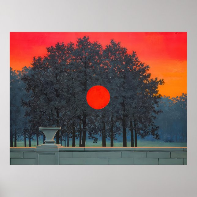 Rene Magritte Kunst Poster (Vorne)