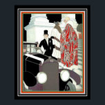 Rene Vincent Art Deco Print "Automobilia" 16 x 20 Poster<br><div class="desc">René Vincent,  Cover Art for Automobilia,  Juli 1922</div>