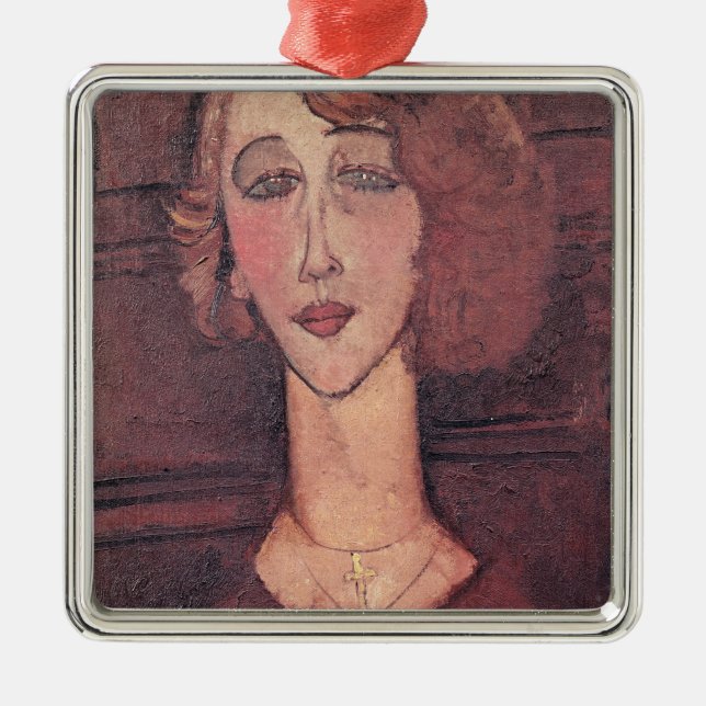 Renee, 1917 silbernes ornament (Vorne)