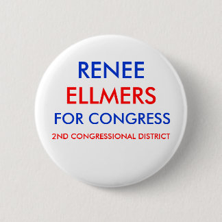 RENEE ELLMERS FÜR KONGRESS Knopf Button