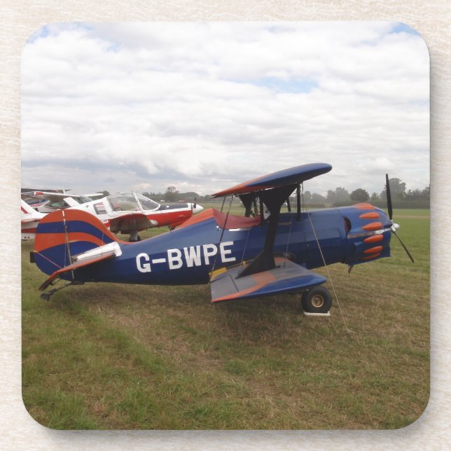 Renegade Biplane Untersetzer (Vorderseite)
