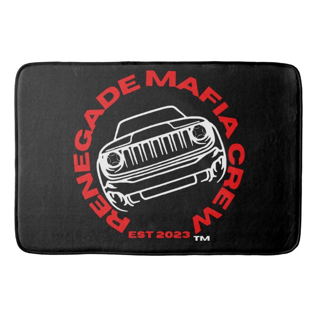 Renegade Mafia Crew Bathmat Badematte (Vorderseite)