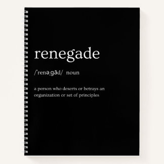 Renegade Trauma Journal Notizbuch