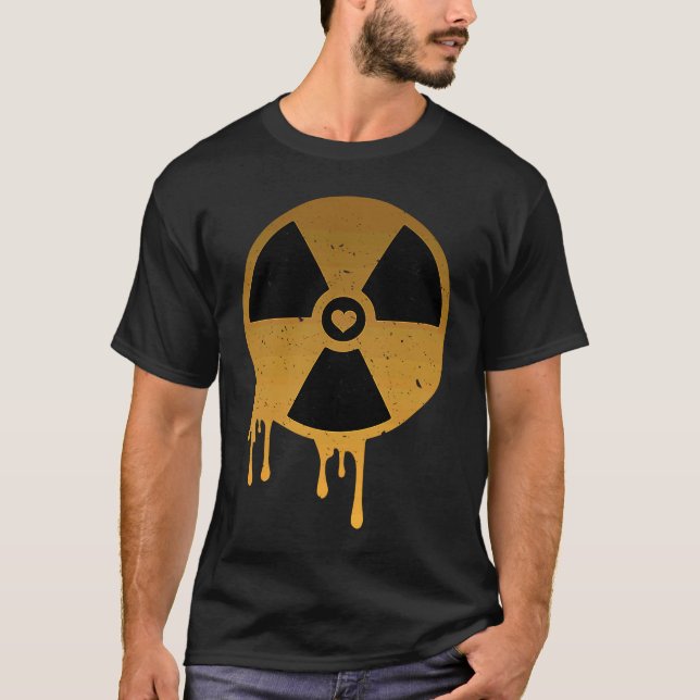 Renewable Energy Radioactive Sign Proud Nuclear En T-Shirt (Vorderseite)