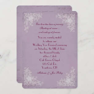 Renewal-Spitzen-Ecken und Musikhintergrund Einladung