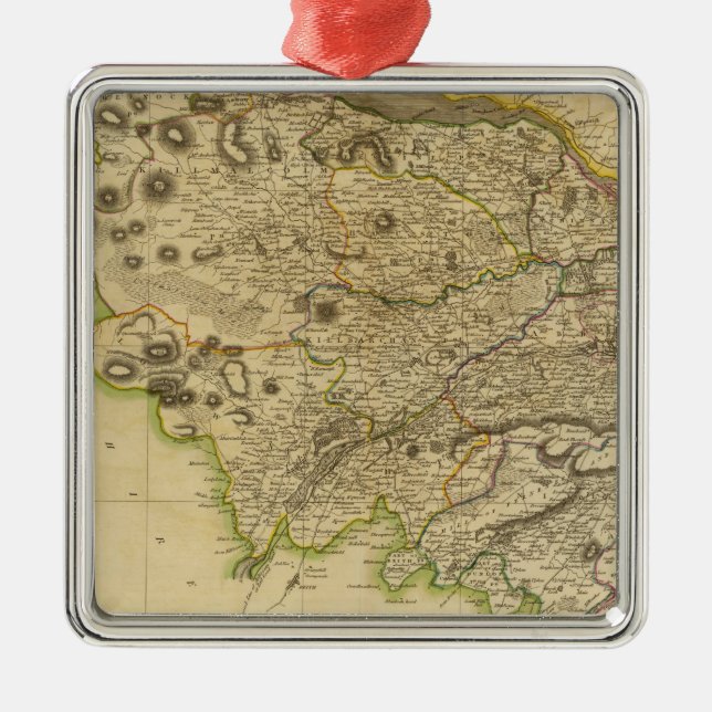 Renfrew Shire Silbernes Ornament (Vorne)