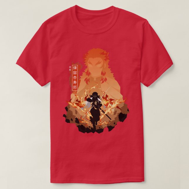 Rengoku Kyojuro T-Shirt (Design vorne)