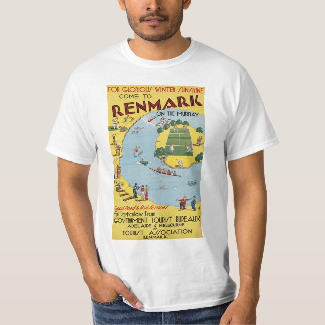 Renmark auf der Murray T-Shirt (Vorderseite)