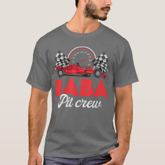 Renn-Baba des Geburtstagsjungen-Shirt Baba Pit Cre T-Shirt