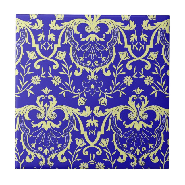 Rennaisance Damask #1 @ Sonolotre Fliese (Vorderseite)