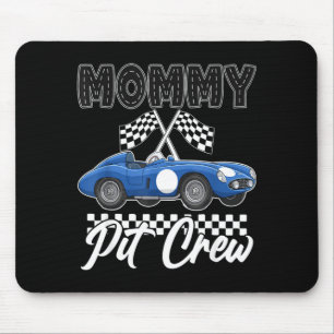 Rennauto-Geburtstagsfeier Rennfamilie Mami-Pit Mousepad