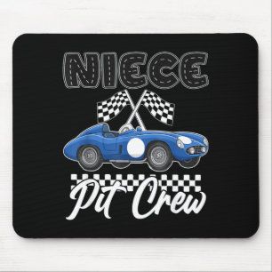 Rennauto-Geburtstagsfeier Rennfamilie Nichte Pit Mousepad