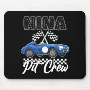 Rennauto-Geburtstagsfeier Rennfamilie Nina Grube Mousepad