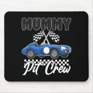 Rennauto-Geburtstagsfeier-Rennfamilien-Mummy-Pit Mousepad
