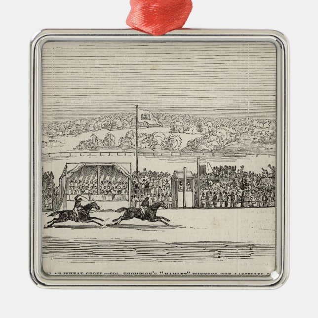 Rennen an der Weizen-Kate: Col. Thompsons 'Hamlet Ornament Aus Metall (Vorne)