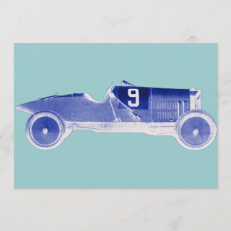 Rennen-Auto-Thema-Party Einladungen