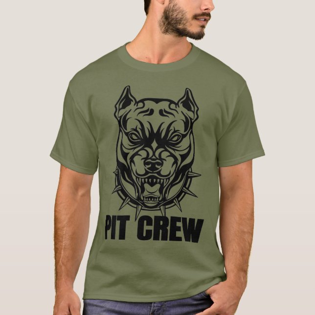 Rennen der Crew Pit T-Shirt (Vorderseite)