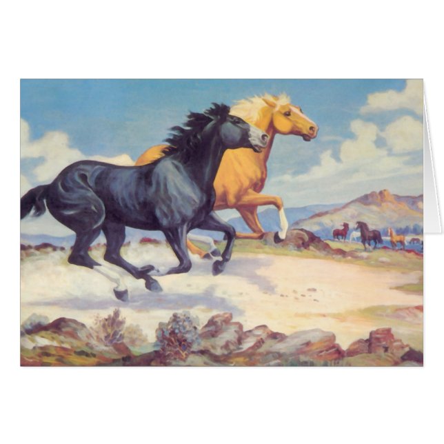 Rennen der Stallions (Vorderseite (Horizontal))