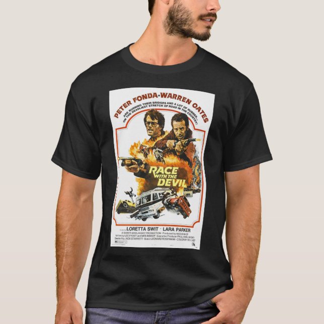Rennen mit dem Teufel Movie Poster unverzichtbarer T-Shirt (Vorderseite)