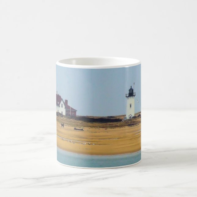 Rennen-Punkt-Leuchtturm Tasse (Mittel)
