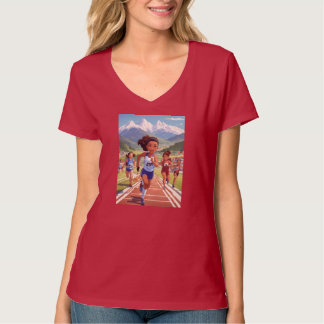 Rennen um den Sieg" T-Shirt