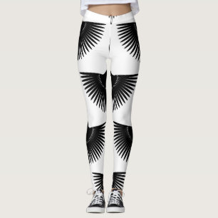 Renner Crane: Orientales Vogelmuster Leggings