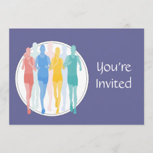 Rennereignis Einladung