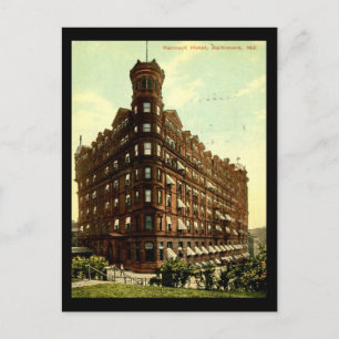 Rennert Hotel, Baltimore 1913 Vintage Postkarte