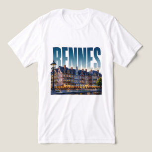 Rennes Frankreich Bretonisches Erbe Schönheit Tri-Blend Shirt