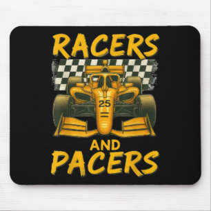 Rennfahrer und Schrittmacher Mousepad