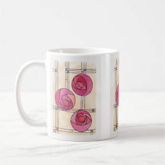 Rennie MacKintosh Rose Tasse