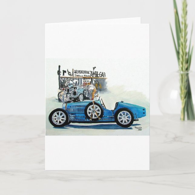 Rennläufer 1927 35C Karte (Vorderseite)